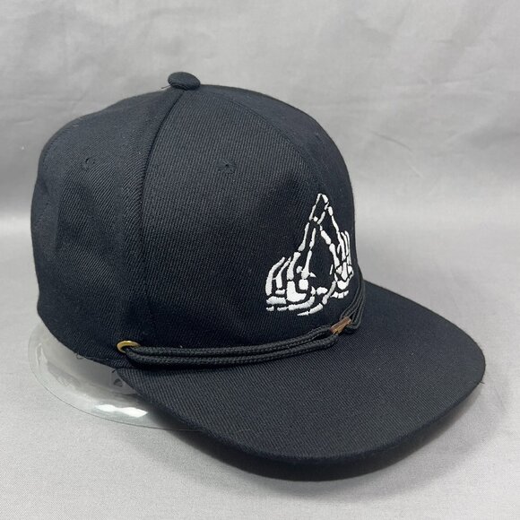 Findlay Zumiez Snapback Hat Cap Black Outdoor Skater Sports Athletic Logo Mens - Picture 7 of 14